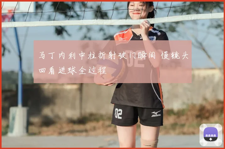 马丁内利中柱折射破门瞬间 慢镜头回看进球全过程